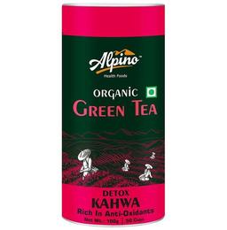 Alpino Organic Green Tea (100gm Each) Detox Kahwa