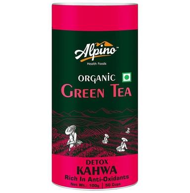 Alpino Organic Green Tea (100gm Each) Detox Kahwa