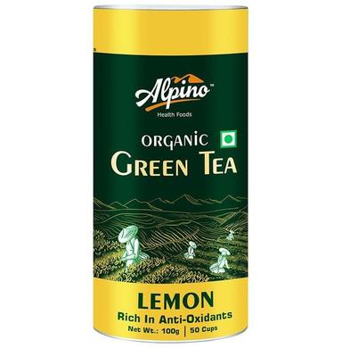 Alpino Organic Green Tea (100gm Each) Lemon
