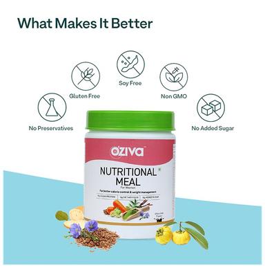 Oziva Nutritional Meal for Women for Better Calorie Control & Weight Management Chocolate