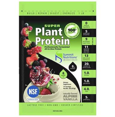 Summit Nutritions Organic Super Plant Protein Powder Vanilla