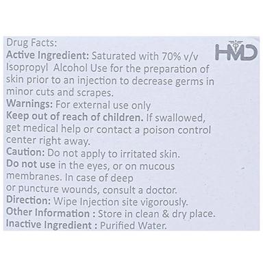 Hindustan Alcohol Swabs Dispocann