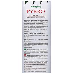 Baidyaraj Combo Pack of Pyrro Liquid 450ml & Pyrro 10 Capsule