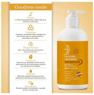 Bake 1% Retinol & Ceramides Body Wash