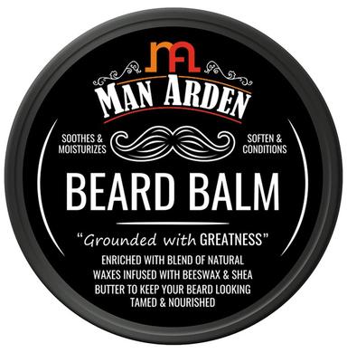 Man Arden Combo Pack of Beard Softener, Beard Wax, Beard Balm (50gm Each) & Beard And Face Wash 100ml