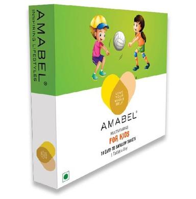 Amabel Multivitamins & Minerals For Kids Tablet