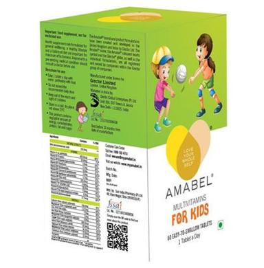 Amabel Multivitamins & Minerals For Kids Tablet