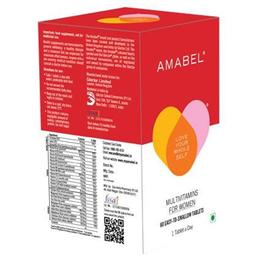 Amabel Multivitamins & Minerals For Women Tablet