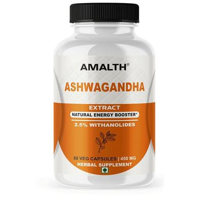 Amalth Ashwagandha Veg Capsules
