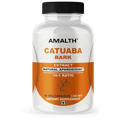 Amalth Catuaba Bark Extract Veg Capsules