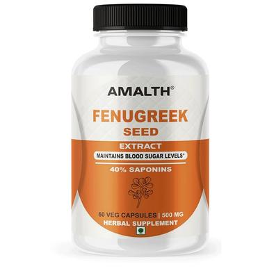 Amalth Fenugreek Seed Extract Veg Capsules