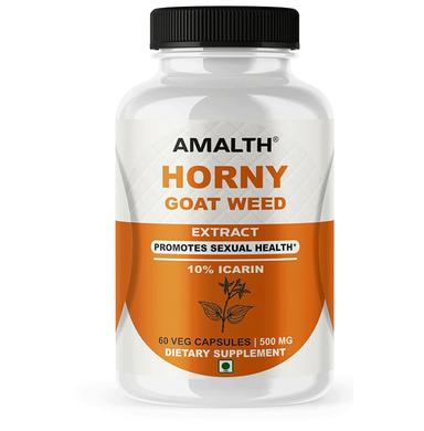Amalth Horny Goat Weed Extract Veg Capsules