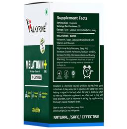 Valkyrine Melatonin Plus 5mg Capsule (30 Each)