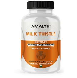 Amalth Milk Thistle Extract Veg Capsules