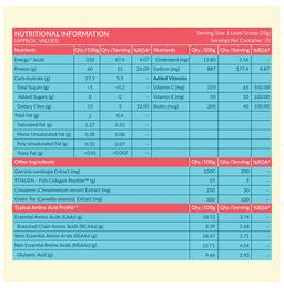 HK Vitals Protein Up Women | Powder with Whey Protein, Collagen & Biotin for Strength & Beauty Powder Vanilla