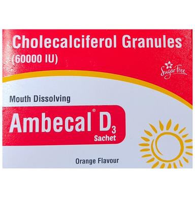 Ambecal D3 Sachet Orange Sugar Free