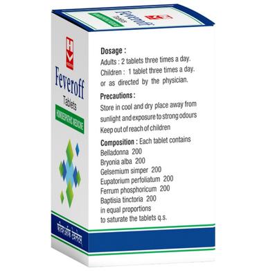 Homeopaths Feveroff Tablet (25gm Each)
