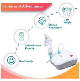 Ambitech NC 10 Compressor Nebulizer White
