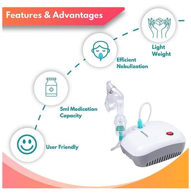 Ambitech NC 10 Compressor Nebulizer White