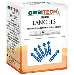 Ambitech Round Lancets (Only Lancets)