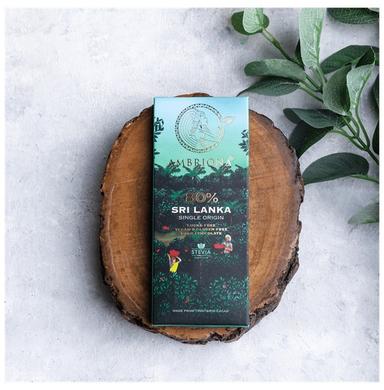 Ambriona Sugar Free 80% Sri Lanka Single Origin Dark Chocolate