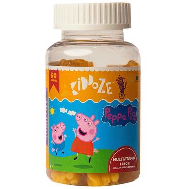Kiddoze Peepa Pig Multivitamin Gummies Lemon