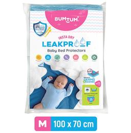 Bumtum Instadry Leakproof Baby Bed Protector Sheet Medium