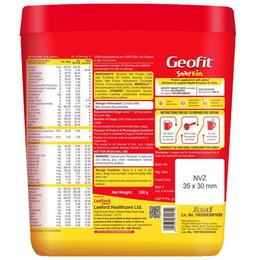 Geofit Kids Protein Powder with DHA,Vitamins & Minerals | Flavour Chocolate