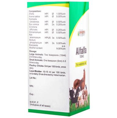 Bakson's Homeopathy Alfalfa Tonic