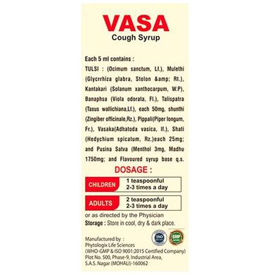 Vasa Cough Syrup