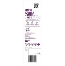 Mannika Naturals Neem Karela Jamun Juice (500ml Each)