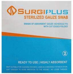 Surgiplus Gauze Swab 10cm x 10cm x 12ply