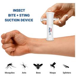 Get Out Now! Insect Bite Suction Device White