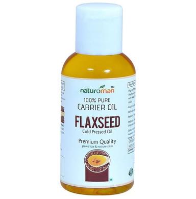 Naturoman 100% Pure Flaxseed Cold Pressed Oil