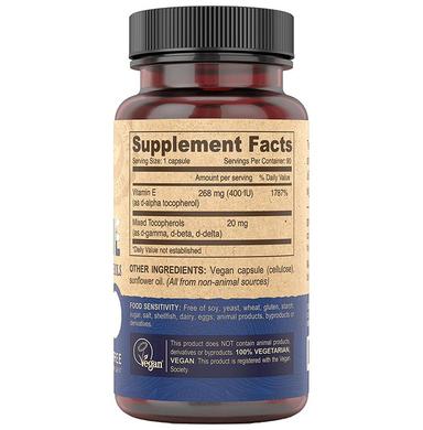 Deva Vitamin E 400IU Vegan Capsule