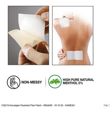 Amrutanjan Advanced Pain Relief + Stick-On Patch