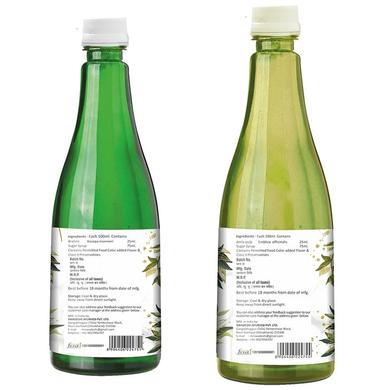 Swadeshi Organic Combo Pack of Amla Sharbat & Brahmi Sharbat (750ml Each)