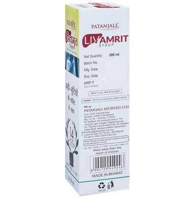 Patanjali Ayurveda Liv-Amrit Syrup | For Liver Health
