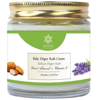 Natuur Baby Diaper Rash Cream weet Almond & Vitamin E