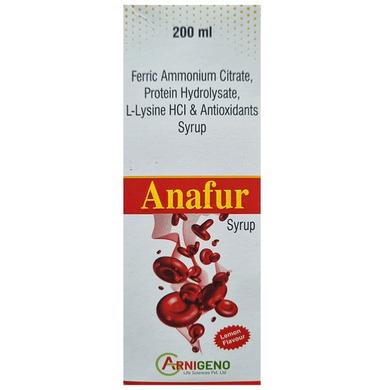 Anafur Syrup Lemon