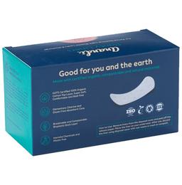 Anandi 100% Organic Cotton Panty Liners for Women 190mm (40 Each)