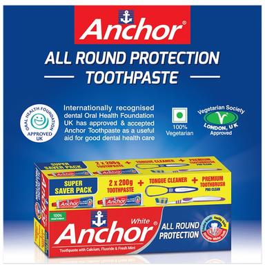 Anchor White Toothpaste Kit