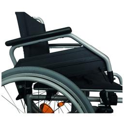 Drive Devilbiss Healthcare Light Weight Aluminium Wheelchair Litec 2G without Drum Brake Seat Width 50cm Black & Grey
