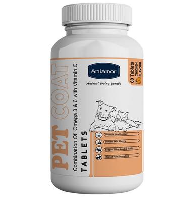 Aniamor Pet Coat Tablet Chicken Flavour