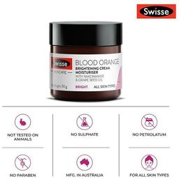 Swisse Skincare Blood Orange Brightening Cream Moisturiser