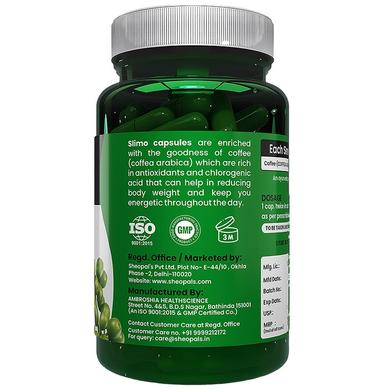 Sheopal's Slimo Pure & Natural Green Coffee Extract (Chlorogenic acid) for Men and Women Capsule