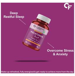 Carbamide Forte Melatonin 3mg+ | With Tagar & Vitamin B6 for Sleep, Relaxation & De-Stress | Tablet