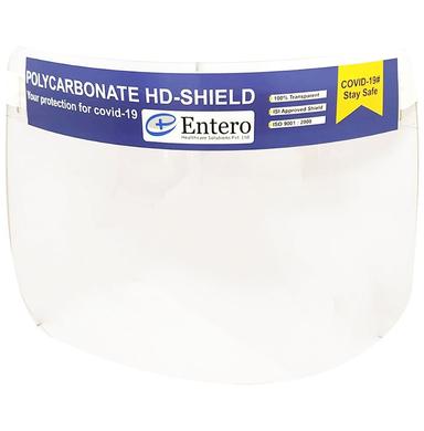 Entero 800 micron Polycarbonate HD Face Shield