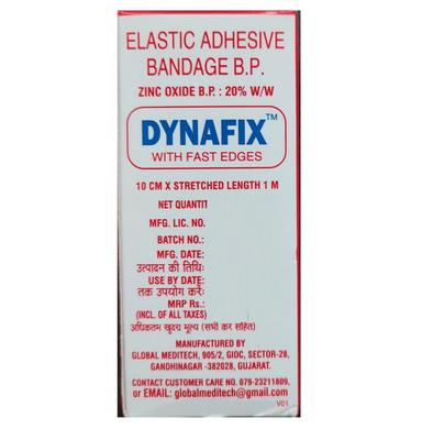 Dynafix Elastic Adhesive Bandage B.P 10cm x 1m