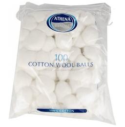 Athena Cotton Wool Balls White